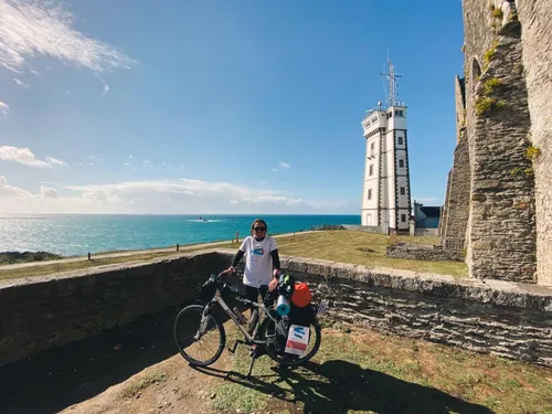 Octobre rose : Gwenn boucle son Tro Breizh 